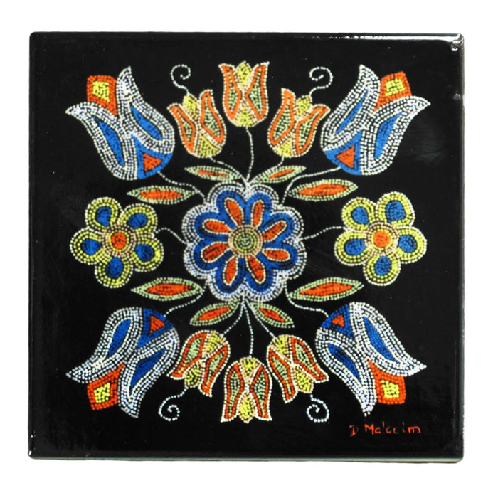 Ceramic Tile Trivet featuring Indigenous artists