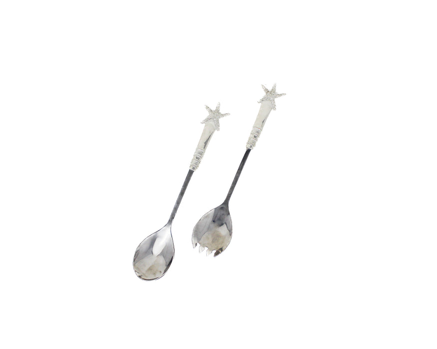 Basic Spirit Pewter - Salad Servers