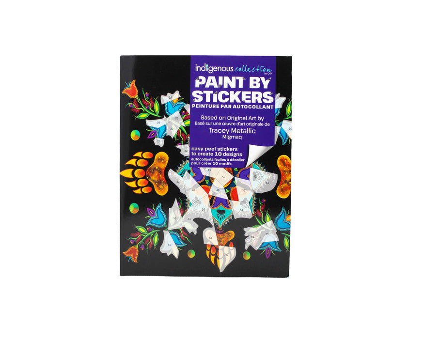 Paint by Stickers Book - Indigenous Collection by CAP