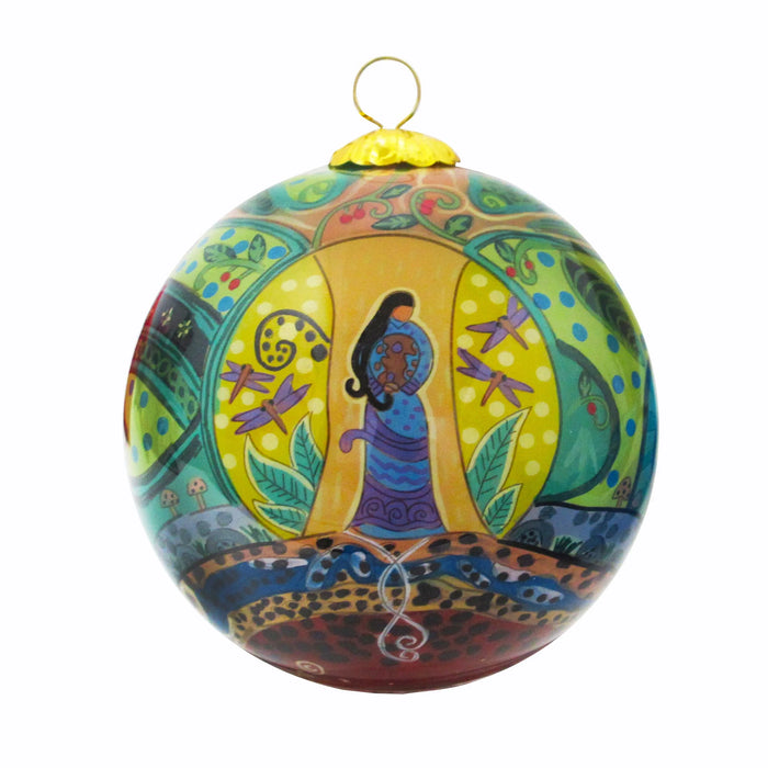 Glass Ornaments featuring Indigenous Artists
