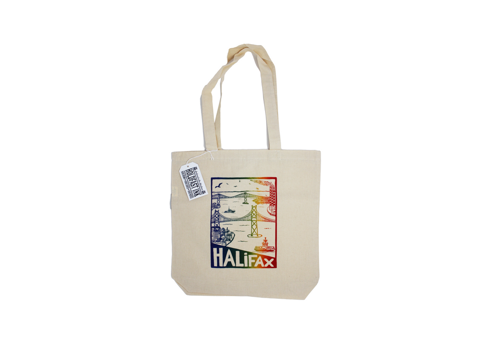 Holdfast Ink Hand Printed Organic Cotton Tote Bags