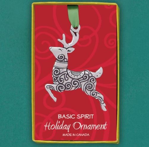Basic Spirit Pewter - Holiday Ornaments