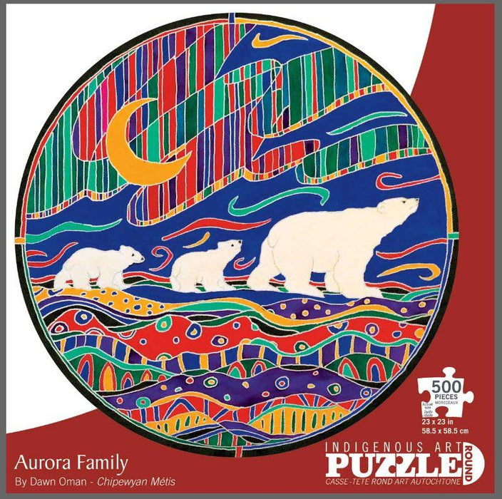 Puzzles (Round, 500 pc) - Indigenous Collection by CAP