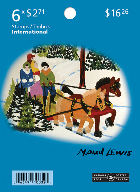 Maud Lewis Canada Post Stamps - Booklets of 6