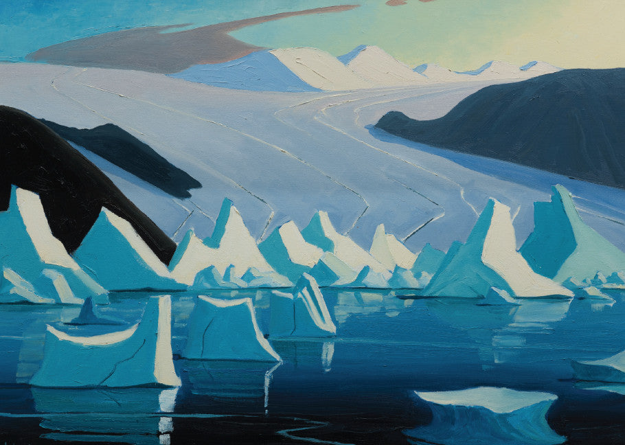 Greeting Card - C. Anthony Law, Morning Sunlight, Melville Bay, Greenland