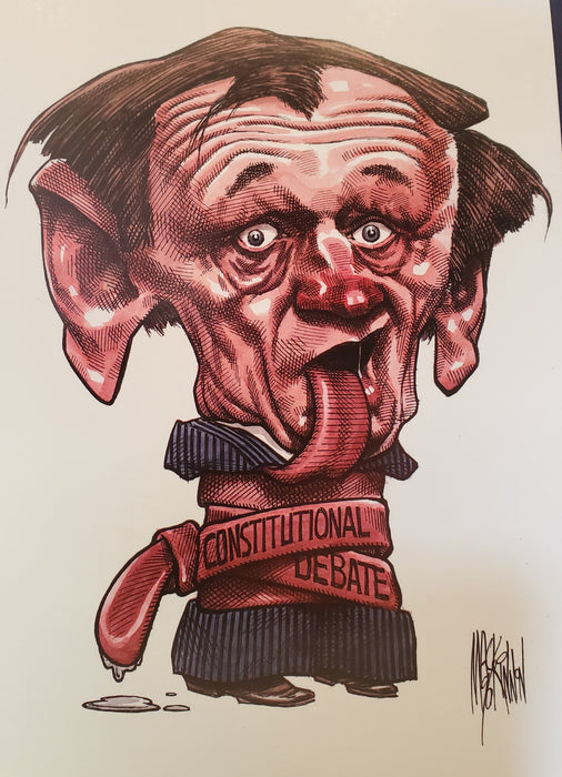 Prime Suspects: Canada’s Prime Ministers in Caricature by Bruce MacKinnon - Postcards