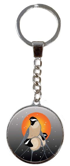 Glass Key Chains - Indigenous Collection by CAP