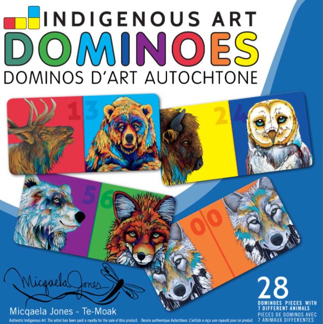 Dominoes by Micqaela Jones - Indigenous Collection by CAP