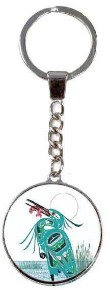 Glass Key Chains - Indigenous Collection by CAP